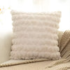 Plush Heart Cushion Cover