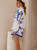 Elegant Puff Sleeve Mini
