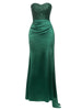 Sexy Strapless Sequin Backless Dress