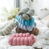 Splendid Ellipse Knotted Plush Cushion