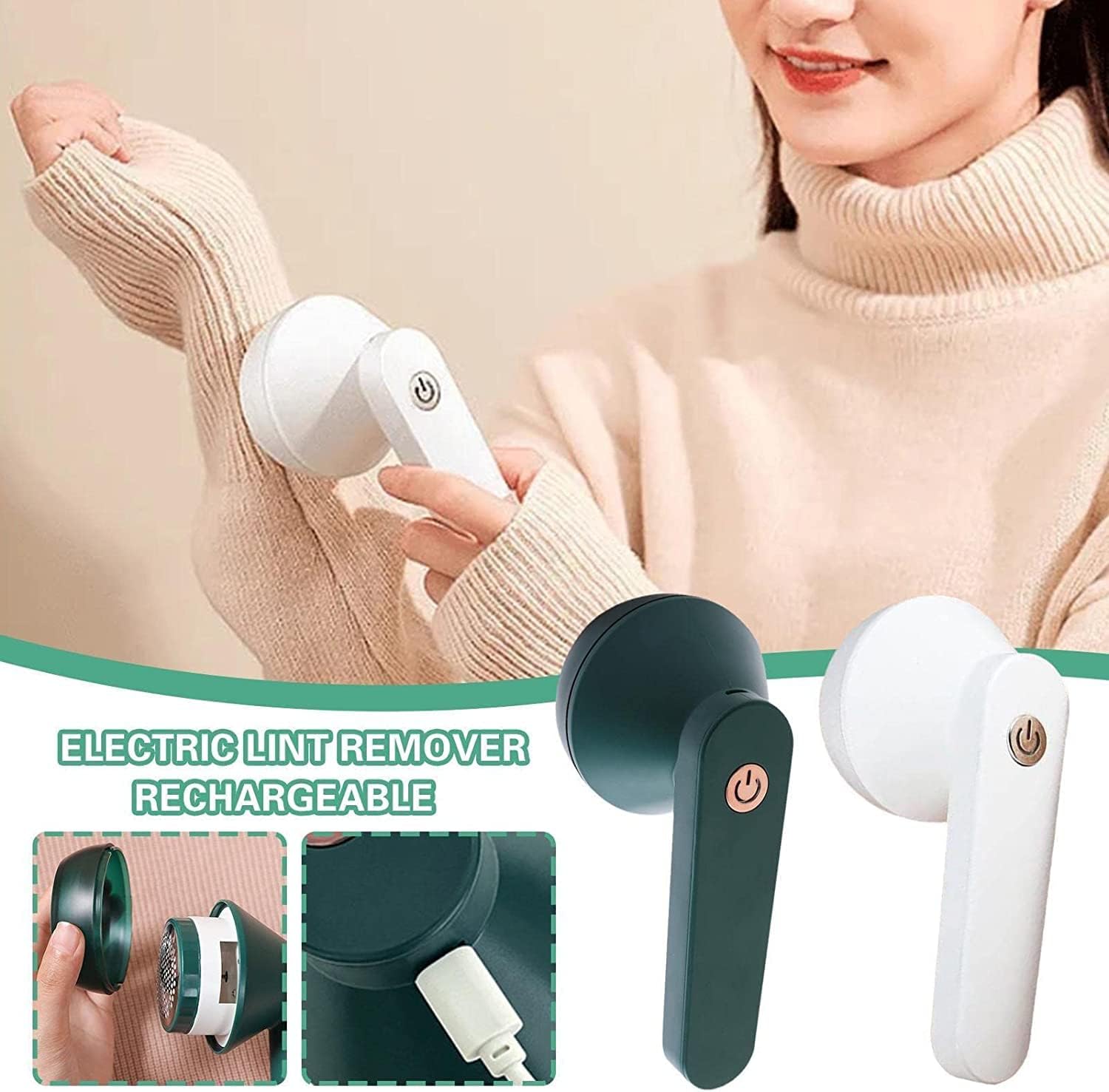 50% OFF | SmoothWear™ | Rechargeable Lint Remover Keep Your Clothes Flawless and Fresh