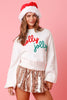 Sequin High Waist Skort