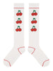 Sweet  Print Knee-High Socks