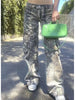 Camouflage Low-Waist Cargo