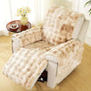 Velvet Plush Recliner Sofa Cover