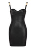 Sexy Strappy Backless Bodycon Mini Dress