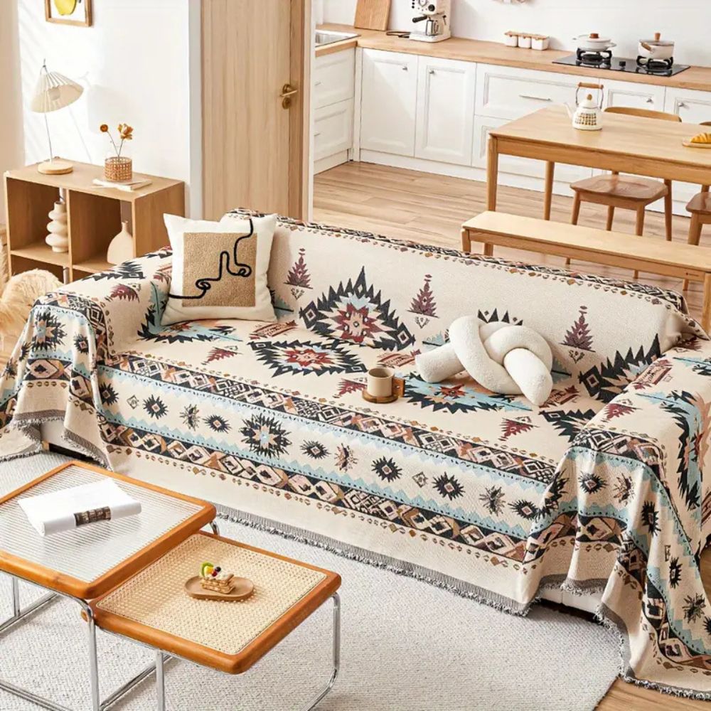 Tribal Weave Sofa Cover