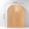 Nordic Ripple Wooden Tray