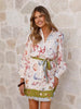 Long Sleeve A-Line Resort Dress