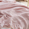 Olivia Waffle Throw Blanket