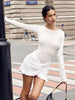 Twist Detail Mini Dress