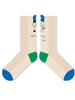 Cute Cartoon Kitty Mid-Calf Socks