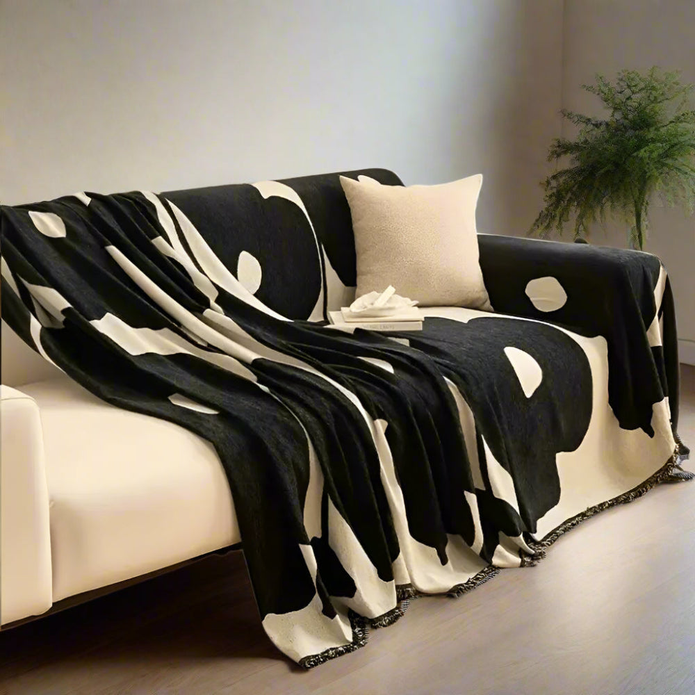 Monaco Woven Modern Art Sofa Cover