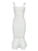 Sexy Lace Bandage Fish-tail Dress
