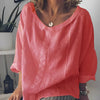 50% OFF | Sotfys turn-down collar blouse