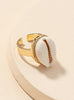 Shell Open Ring