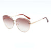 50% OFF | SolarCharm Cat-Eye |  Sunglasses ladies, rimless cat-eye shape UV400