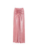 Pink Glossy One-Piece with 3D Butterfly