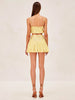 Luminous Allure Mirror Skirt Set