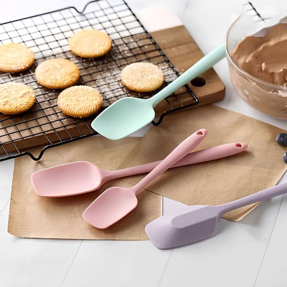 Flexible Silicone Spatula Set | 6 Pcs Set