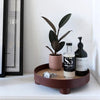 Modern Round Wooden Barbara Tray