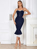 Sexy Spaghetti Strap Fishtail Dress