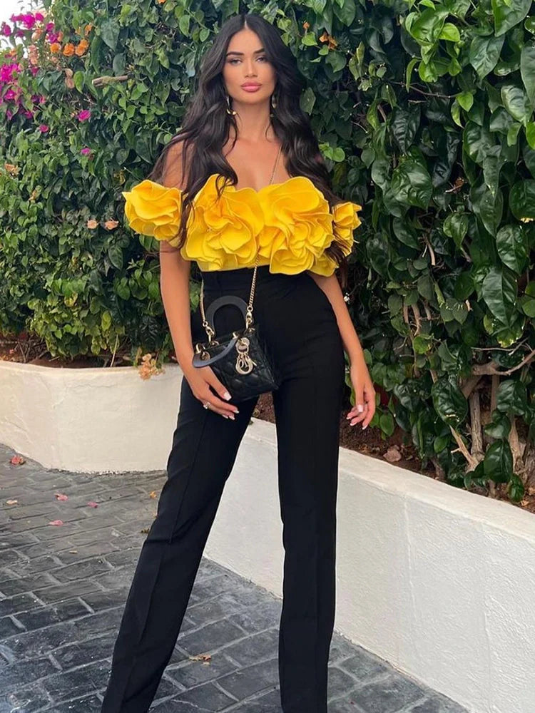 Strapless Solid Color Luxe One-Piece