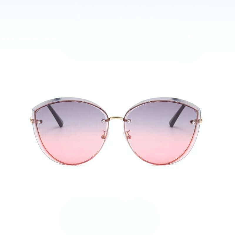 50% OFF | SolarCharm Cat-Eye |  Sunglasses ladies, rimless cat-eye shape UV400