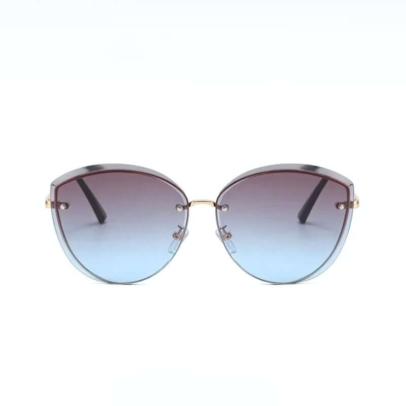 50% OFF | SolarCharm Cat-Eye |  Sunglasses ladies, rimless cat-eye shape UV400