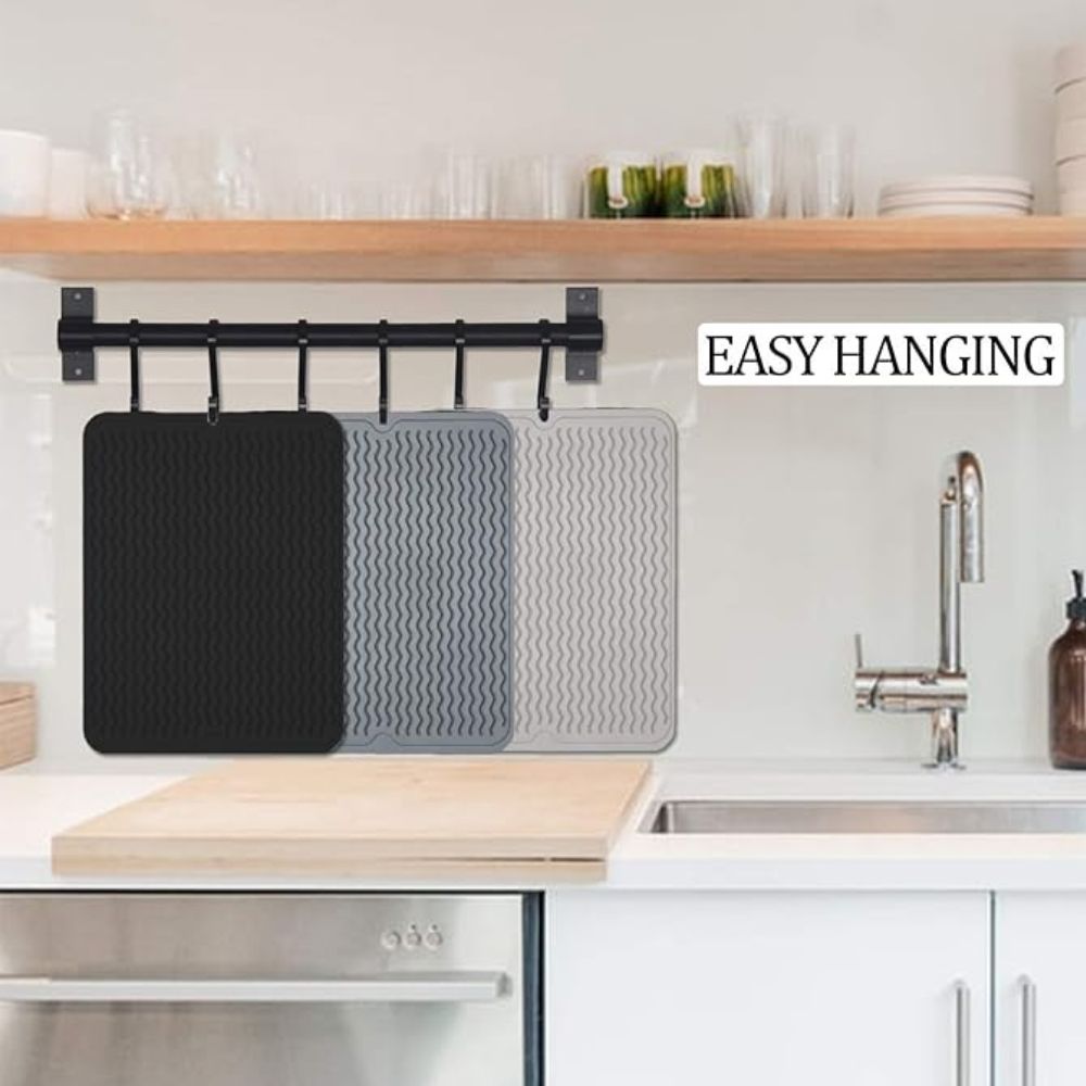 Quick Flow Silicone Kitchen Mat