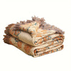 Rustic Cozy Boho Throw Blanket