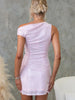 Sequin Off-Shoulder Bodycon Dress