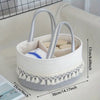 Lace Trim Baby Caddy Organizer