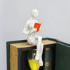 Woman Reading Shelf Decoration