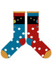 Cute Cartoon Illustration Mid-Calf Socks