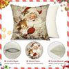 Santa's Charm Farmhouse Cushion Cover