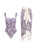 Dragonfly Ruffle Bikini Swimsuit Set