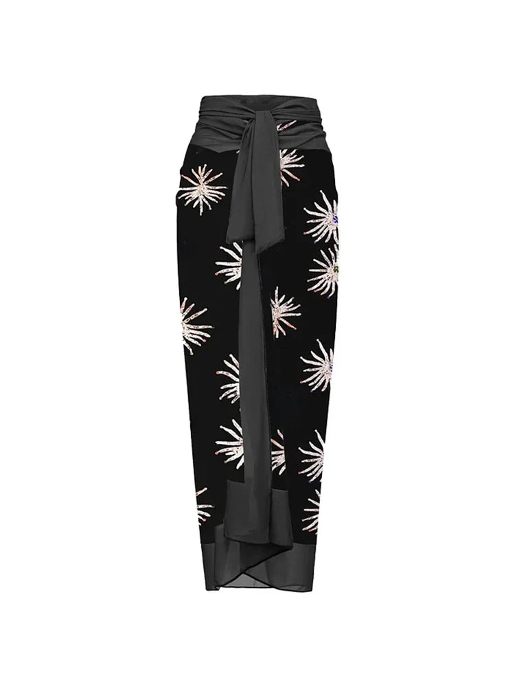 Sequin Firework One-Piece Swimsuit