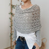 50% OFF | Zenina | Double sleeves shawl scarf