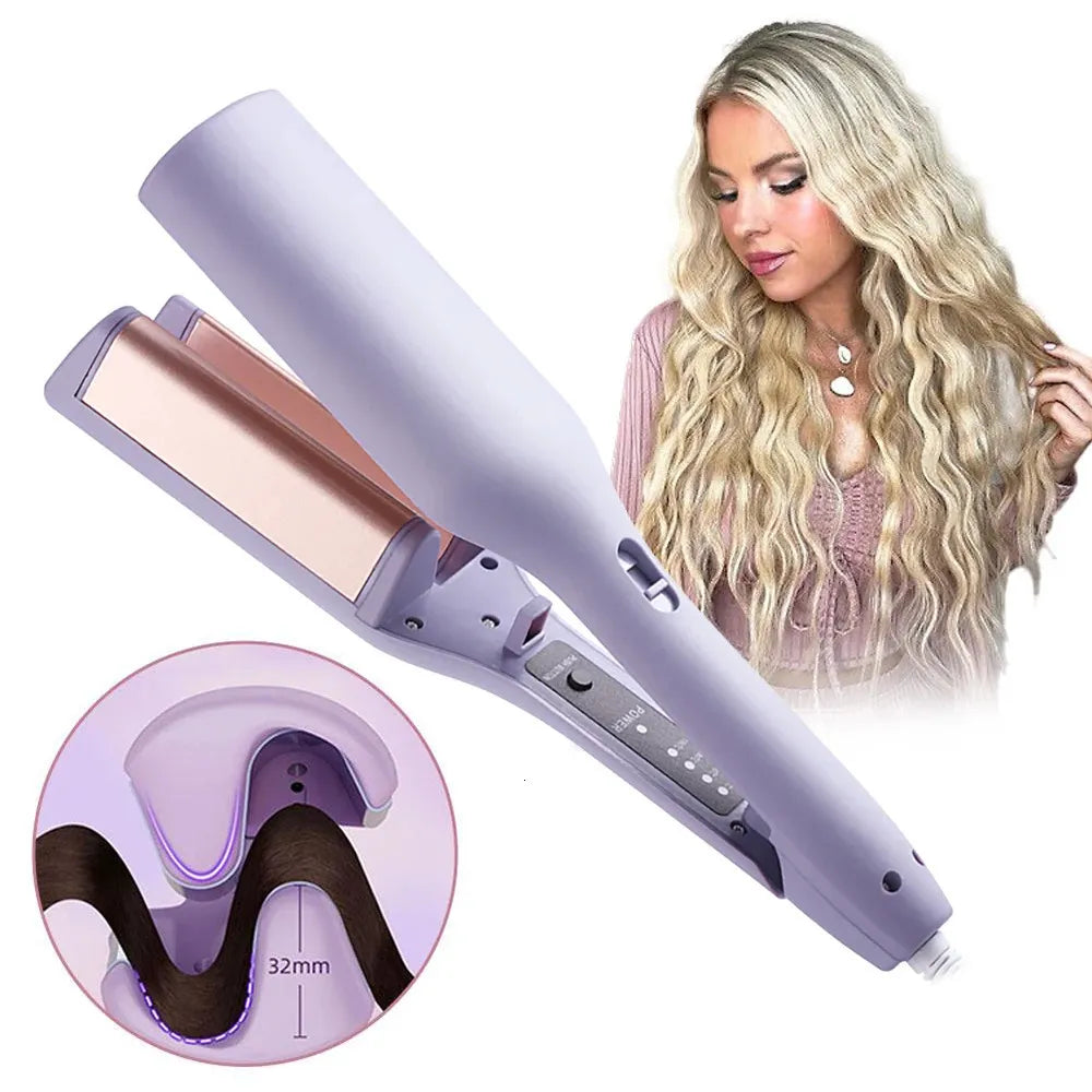 CurlVibe™ | Beautiful Curls in No Time, Salon-Quality Styling at Home!