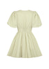 Bow Cutout Lace-Up Mini Dress