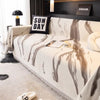 Abstract Brushstroke Chenille Sofa Cover