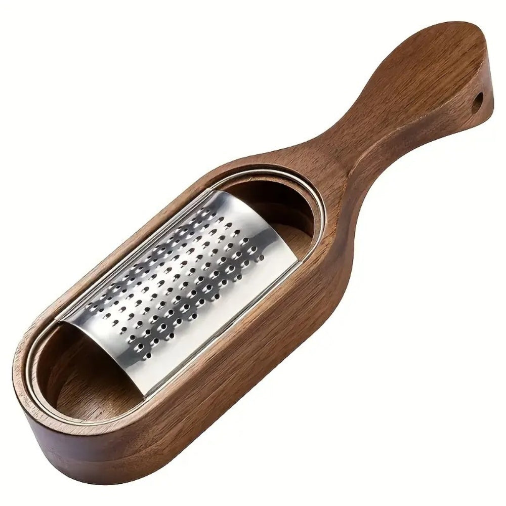 Wood Grip Cheese Grater
