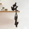 Art statue – Resin – Love and balance theme – Elegant home decor – 4 x 2.5 x 8.1 in