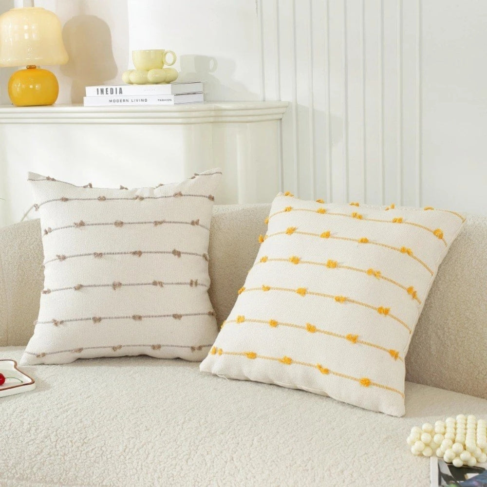 Averra Vertical Stitched Cushion Cover