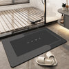 Bath mat – Quick-drying microfiber – Soft and absorbent – Stylish bathroom accessory