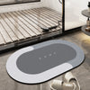Bath mat – Quick-drying microfiber – Soft and absorbent – Stylish bathroom accessory