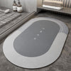 Bath mat – Quick-drying microfiber – Soft and absorbent – Stylish bathroom accessory