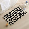 Bath mat – Soft-touch fabric – Non-slip design – Moroccan pattern – 31.5 x 19.7 in