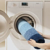Bath mat – Soft microfiber – Coastal wave pattern – Non-slip design for safety